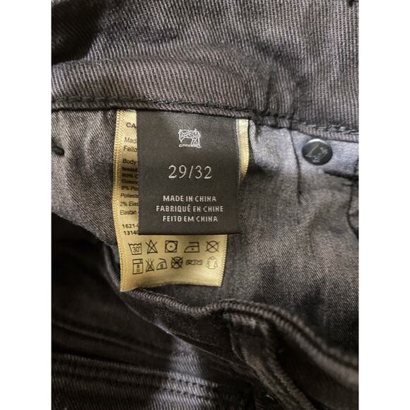Scotch and Soda Maison Scotch The Skim Super Slim Size 29/32 Black Jeans New - Picture 10 of 16
